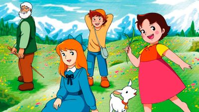 La serie de dibujos animados 'Heidi'